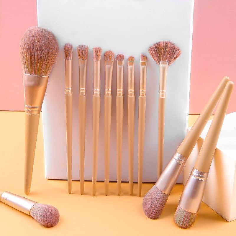 Debela 12 četkica za šminku Potpuni set labavog praška za rumenilo za tren četkice Beauty Tools