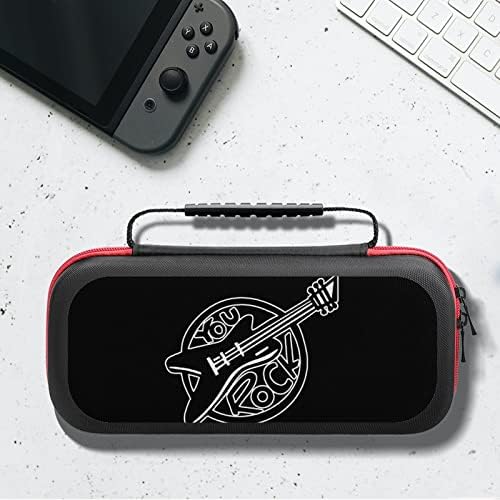 Vi Guitar Rock prekidač Noseća kućišta Zaštitna poklopac Tvrda školjka Travel Touch kompatibilan sa Nintendo prekidačem