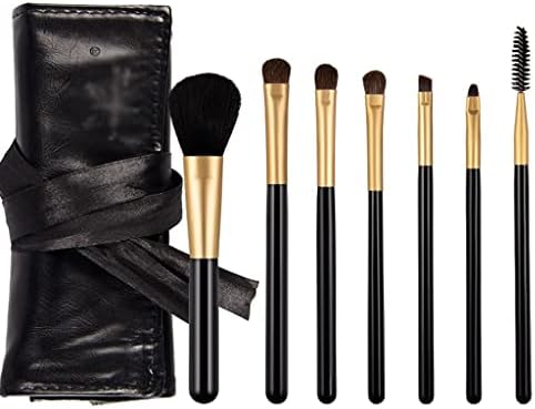 XWWDP 7PCS četkice za šminku Professional četkica Make up Foundation Eyeshadow trepavice za usne u prahu Kozmetički komplet