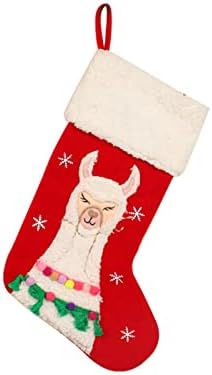 Božićni ukrasni čarape poklon torba Božićne čarape Božićno uređenje drvca 10x6in Garland Dan zahvalnosti