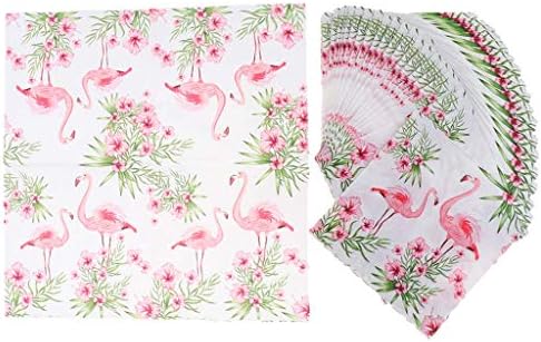 100kom Flamingo papirne salvete Serviettes Party salvete Placemat papirni ručnici za lice jednokratne salvete za cvijeće papirne salvete