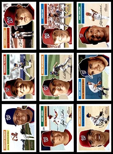 2005. Heritage baštine Washington Nationals Gotovo kompletan timski set Washington Nationals NM / MT državljani