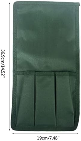FZZDP torba za baštenski alat sklopiva mala Platnena torba za pojas sa više džepova velikog kapaciteta paket za skladištenje baštenskog