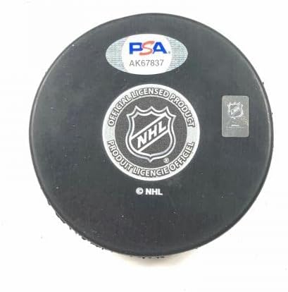 CONNOR MURPHY potpisao hokejaški Pak PSA / DNK Chicago Blackhawks sa autogramom-autogramom NHL Paks