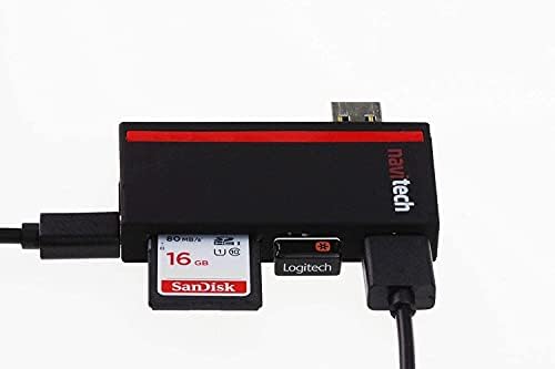 Navitech 2 u 1 laptop/Tablet USB 3.0 / 2.0 Hub Adapter/Micro USB ulaz sa SD / Micro SD čitač kartica kompatibilan sa HP Envy 14-eb0013na