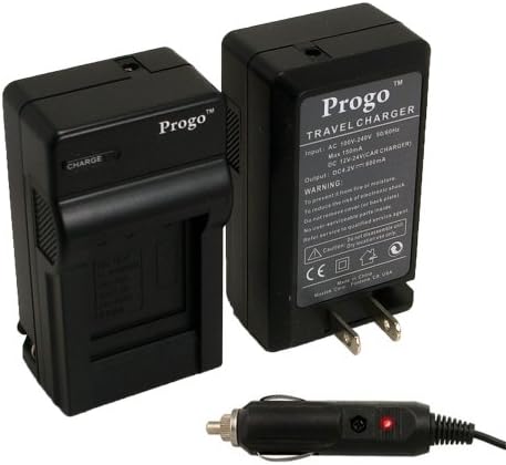 Progo DMW-BCM13 Rapid baterije za digitalni i putnički punjač sa automobilom i euro adapterom Kompatibilan je za Panasonic VSK0800