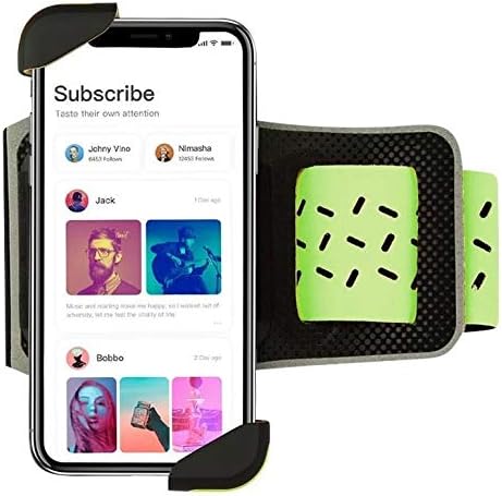 Holster za Oppo Find X3 Neo - Flexsport Armband, podesiva traka za vježbanje i kandidat za Oppo Find X3 Neo - Stark Green