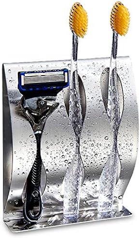 Zidna montirana četkica za zube - pasta za zube za brijanje za brijanje samoljepljivi zidni nosač od nehrđajućeg čelika Izdržljiva kupaonica Pribor za kućnu memoriju i organizaciju
