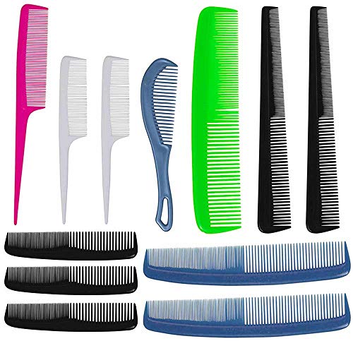 12 PC Pro češljem za kosu set salon Frizerski saloni brijačni klinčići četkice Plastika