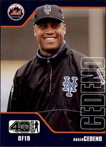 2002 Gornja paluba 40-MAN # 822 Roger Cedeno New York Mets MLB bejzbol kartica NM-MT