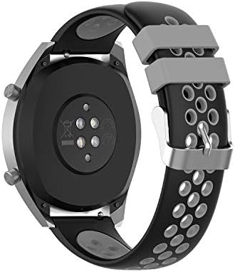 Hoopyeecase bendovi kompatibilni sa Huawei Watch GT 2 Pro / GT 2E / GT 46mm / GT2 46mm / Gledajte 2 Pro, 22mm Silikonski remen Sport za zamjenu za žene muškarci