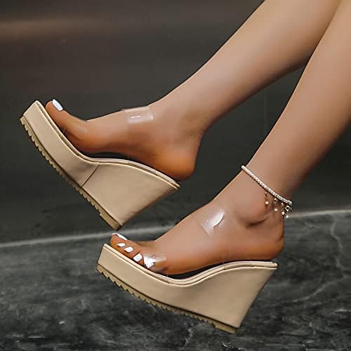 Sandale široke širine za žene modne proljetne i ljetne žene sandale preplanuli sandale za žene veličine 10