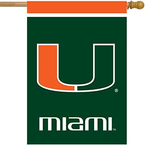 Miami Hurricanes Kuća zastava NCAA licencirana 40 x 28