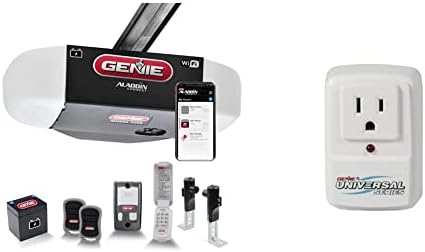 Genie 7155-TKV Smart garažni otvor za garažu StealthDrive Connect - ultra miran otvarač, WiFi, sigurnosna kopija baterije - kompatibilna