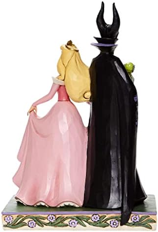 Enesco Disney Tradicije Jim Shore Spavaća ljepota Aurora i Maleficentna figurica, 9 inča, višebojna