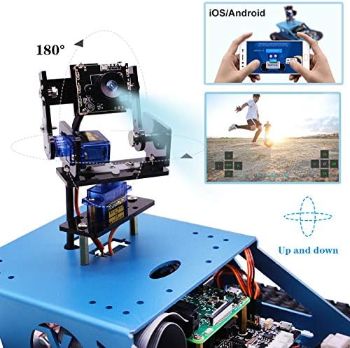 Raspberry Pi profesionalni C Jezik Python programibilni programer Robotski komplet G1 CONMENT KIT CIT ALUMINIUM ALLOY CHASSIS CAR