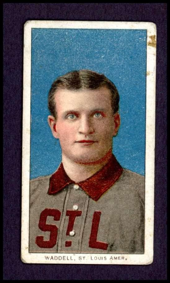1909 T206 Por Rube Waddell St. Louis Browns Good Browns