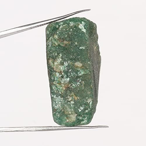 Gemhub Burmese Natural Green Jade Bealing Stone za prevrtanje, iscjeljujući kamen 35,40 ct