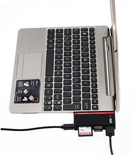 Navitech 2 u 1 laptop/Tablet USB 3.0/2.0 Hub Adapter/Micro USB ulaz sa SD/Micro SD čitačem kartica kompatibilnim sa ASUS TUF FX505