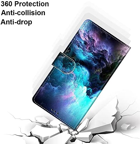 SATURCASE Case za Samsung Galaxy A54 5G, lijepa PU Koža Flip Magnet Wallet Stand kartice Slotovi za ruke zaštitni poklopac za Samsung
