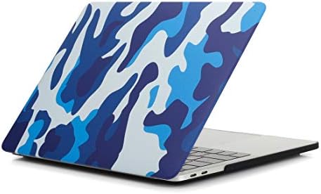 Zhangjun Phot PC Case Blue Camouflage Uzorak za laptop Voda za vodu PC Zaštitna futrola za Macbook Pro 13,3 inčni poklopac pametnog telefona A1989