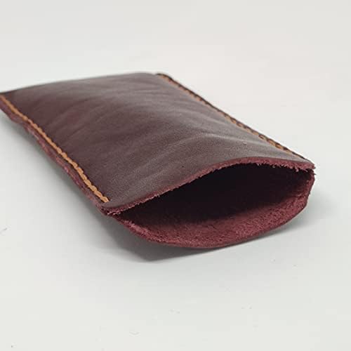 Holsterična kožna torbica za torbicu za Xiaomi mi 10 lite 5g, ručno izrađena kožna futrola od originalne kože, prilagođena kožna torbica, vertikalna mekana kožna futrola, smeđa futrola