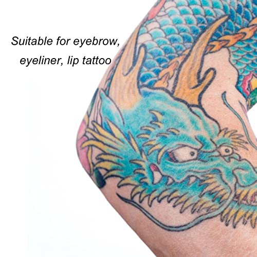Tattoo ručna olovka, tradicionalna štapićasta olovka za tetovažu sa 3 tačke utor za kartice udoban hvat ručna olovka za tetovažu za usne za Eyebrown Eyeliner