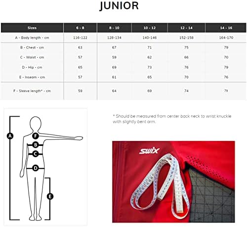 Swix Boys Juniors Lillehammer Izolirani vjetrovito otporne na vjetrove