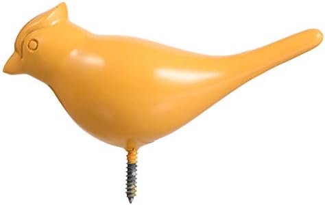 Doitool Resin Bird Shape Hook zidna vješalica ključ za odjeću držač ukrasa za dom