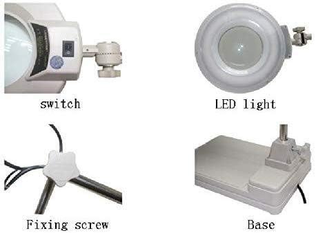 Radna svjetla upaljena desktop lupa 8D desktop lupa lupa sa LED svjetlom