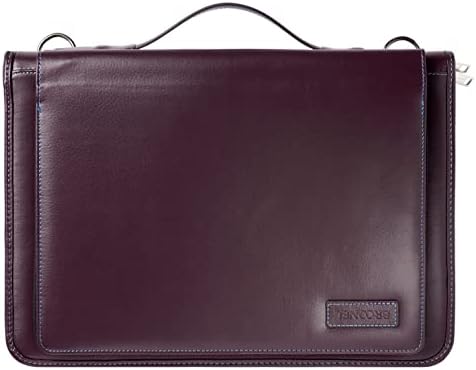 Brounl Purple kožni laptop Messenger futrola - kompatibilan sa HP ProBookom X360 11 G3 / HP Probook 11 X360 G5