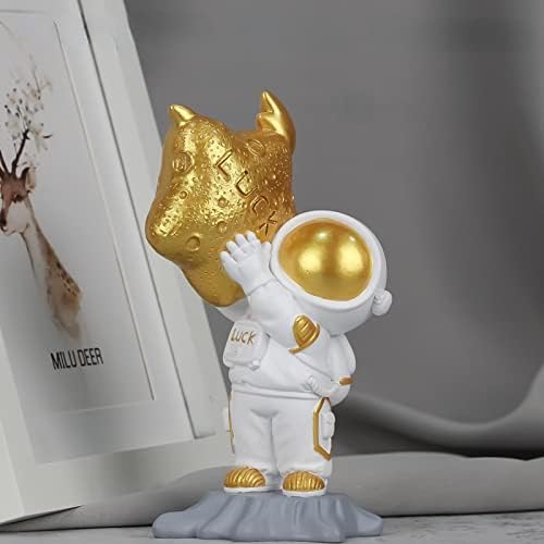 Rahyma astronaut ukrasi Početna Stolni ukrasi Kreativna zanata za lutke Astronaut za prijatelje Pokloni pokloni Astronaut dnevnik m Lucky bb2711-2c / 90