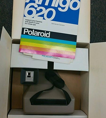 Polaroid 600 Kopnena Kamera Amigo 620 Model-Safari Tan
