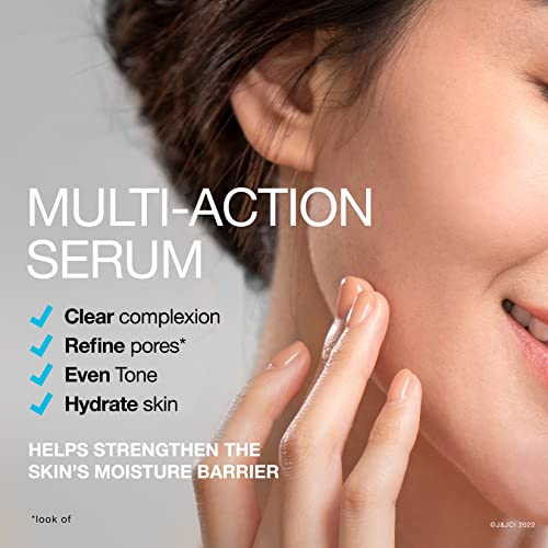 Neutrogena Multi Action Hydro Boost+10% niacinamid Serum za lice, hidratantni Serum za lice sa vitaminom B3 & hijaluronska kiselina