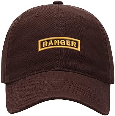 L8502-LXYB Baseball Cap Muškarci Vojska Ranger vezeni iskrivljeni pamučni tati kapu za bejplal