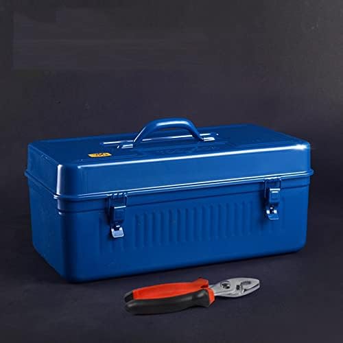 MHYFC kutija za alat Profesionalni kofer Vodootporan Prazan organizator Početna Iron Veliki metalni pohranjivanje Višenamjenski nosač za prijenos alata