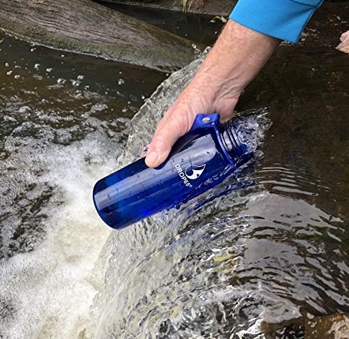 Drop65 boca vode sa filtrom, filtriranom vodnom ličnom hidratacijom za planinarenje i svakodnevnu upotrebu.