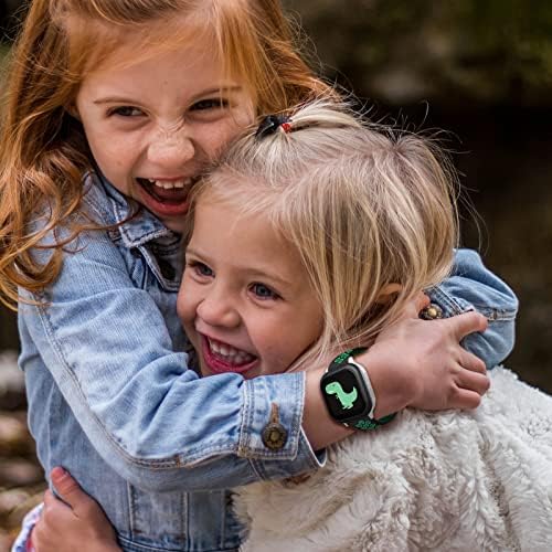 Mengudig kompatibilan s GIZMO GAT-om zamenski Gabb Watch Band SyncUP Dječji satovi, mekani prozračni silikonski opseg za Verizon Gizmo Watch 3 2 1 za dečke devojke