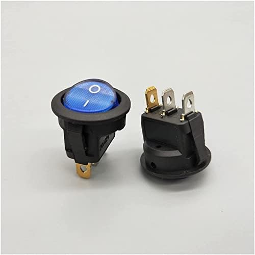 XIANGBINXUAN preklopni prekidač 1kom 20mm KCd1 led prekidač tipa broda 20a 12v Lamp Prekidač za napajanje Lift Car Button Light on