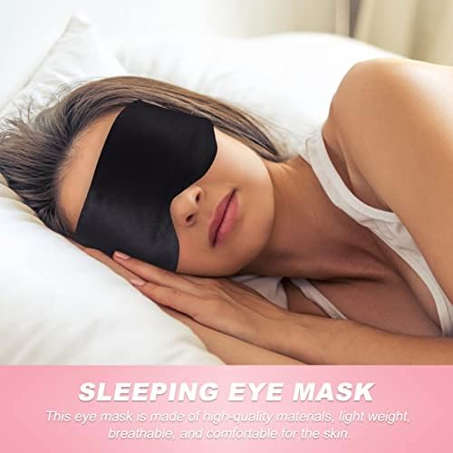 Cabilock bežični uši bežični uši maske prozračne svilene patch mekane sjenilo za spavanje noćno spavanje noćno povez za slijepo zaštitni za zaštitu za kućne putničke kancelarije maska ​​za spavanje ušima
