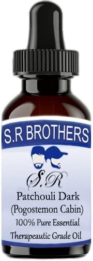 S.R braća pačuli tamno čisto-prirodno thereseatično esencijalno ulje s kapljicama 100ml