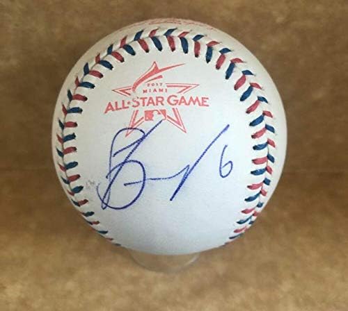 Jonathan Schoop Twins / Orioles potpisan 2018. All Star Game Baseball Beckett Y12896