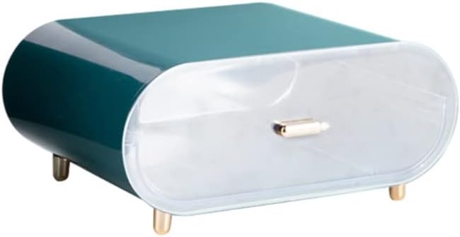 Plastična kutija za skladištenje kozmetike Kontejner za šminku za kućište za slučaj prah otporna na desktop Sundries organizator kozmetička
