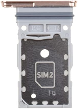 Dual SIM kartica za Samsung Galaxy S22+ 5G S22 5G SIM kartica držač za S22 5G SIM kartica zamjena za SM-S906B SM-S906U Pink Gold