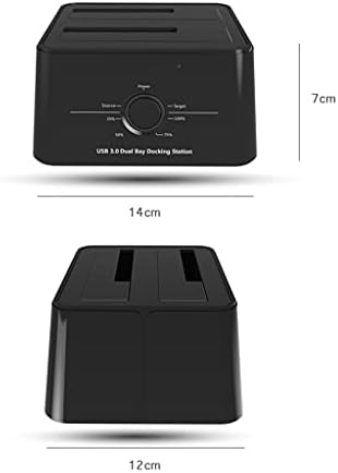 Ytyzc HDD priključna stanica Sata hard disk Enclosure SATA na USB 3.0 Adapter za 2.5 3.5 SSD disk Case