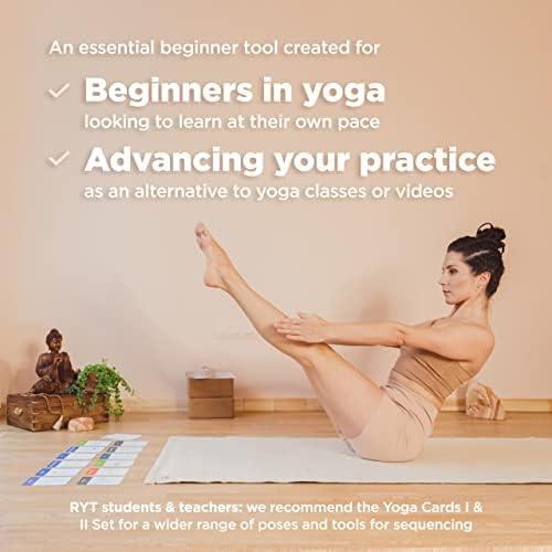 WorkOutlabs joga kartice - početnik: Vizualna studija, Vodič za sekvenciranje klase i prakse sa osnovnim poza, vježbama disanja i
