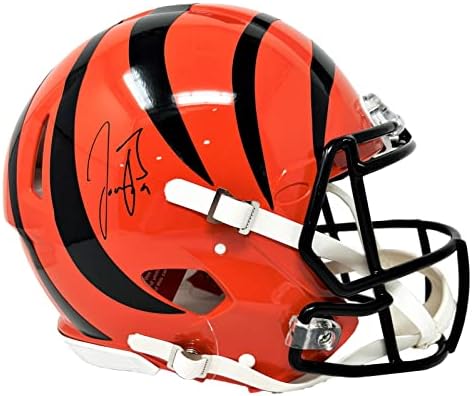 Joe Burrow Cincinnati Bengalsi potpisali Riddell Speed autentične kacige fanatici-NFL kacige sa autogramom