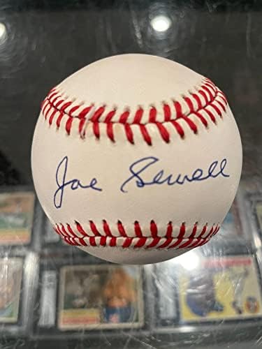 Joe Sewell New York Yankees Hof Single potpisan bejzbol JSA Mint - autogramirani bejzbol