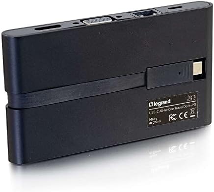 Kompaktna priključna stanica USB-C® 9-in-1 sa 4K HDMI®, VGA, Ethernet, USB, SD čitač kartica i isporuka napajanja do 100 W