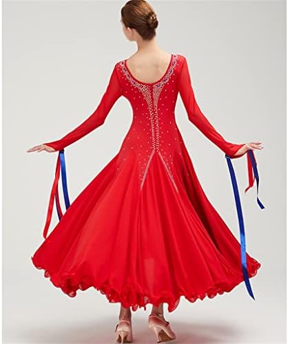 Haljine ženske plesne haljine za plence žene Wallts Wallroom plesova haljina tango trening kostim